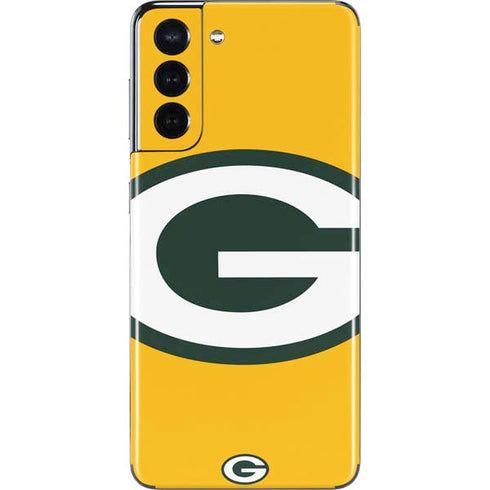 NFL Green Bay Packers Large Logo Galaxy S21 5G Skin
