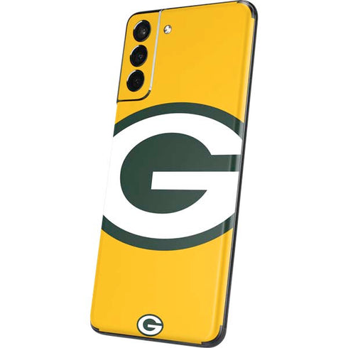 NFL Green Bay Packers Large Logo Galaxy S21 5G Skin