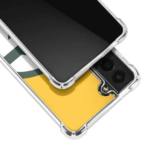 NFL Green Bay Packers Large Logo Galaxy S21 Plus 5G Clear Case