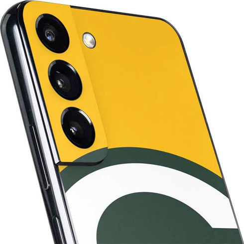 NFL Green Bay Packers Large Logo Galaxy S22 Plus Skin