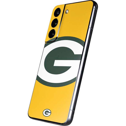NFL Green Bay Packers Large Logo Galaxy S22 Skin