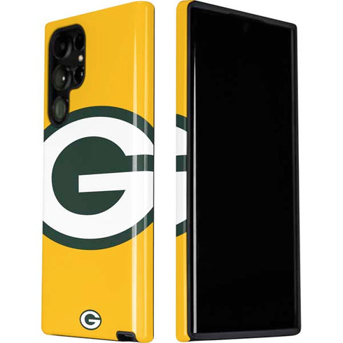 NFL Green Bay Packers Large Logo Galaxy S22 Ultra Pro Case