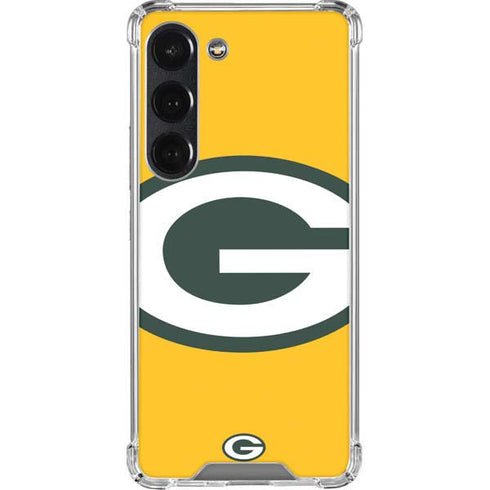 NFL Green Bay Packers Large Logo Galaxy S23 Clear Case