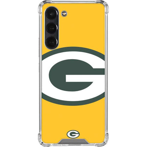 NFL Green Bay Packers Large Logo Galaxy S23 Plus Clear Case