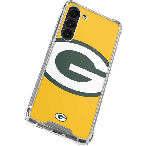 NFL Green Bay Packers Large Logo Galaxy S23 Plus Clear Case
