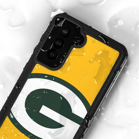 NFL Green Bay Packers Large Logo Galaxy S23 Waterproof Case