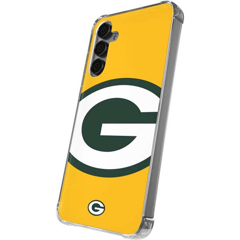 NFL Green Bay Packers Large Logo Galaxy S24 Plus Clear Case