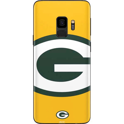 NFL Green Bay Packers Large Logo Galaxy S9 Skin