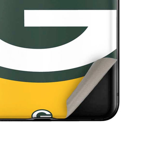 NFL Green Bay Packers Large Logo Galaxy Z Flip Skin