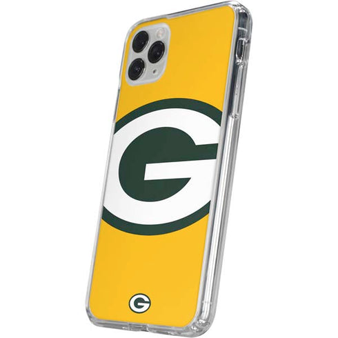 NFL Green Bay Packers Large Logo iPhone 11 Pro Clear Case