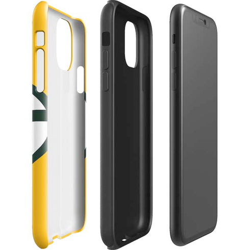 NFL Green Bay Packers Large Logo iPhone 11 Pro Max Impact Case