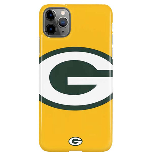 NFL Green Bay Packers Large Logo iPhone 11 Pro Max Lite Case