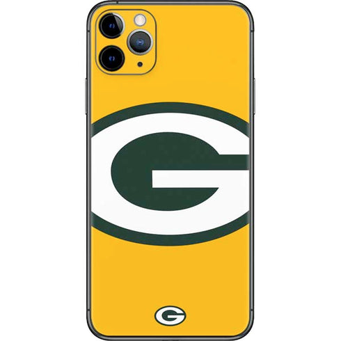 NFL Green Bay Packers Large Logo iPhone 11 Pro Max Skin