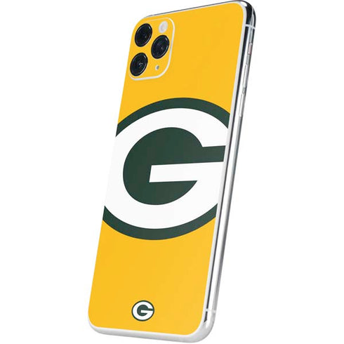 NFL Green Bay Packers Large Logo iPhone 11 Pro Max Skin