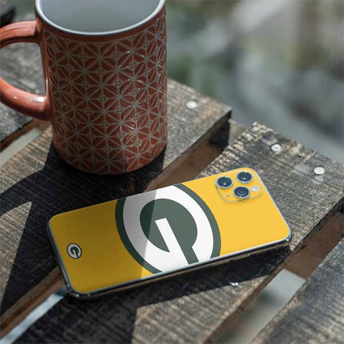 NFL Green Bay Packers Large Logo iPhone 11 Pro Max Skin