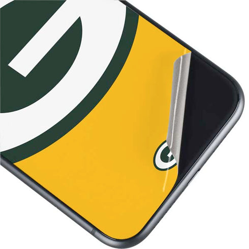 NFL Green Bay Packers Large Logo iPhone 11 Skin