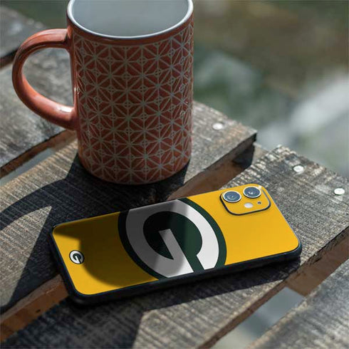 NFL Green Bay Packers Large Logo iPhone 11 Skin