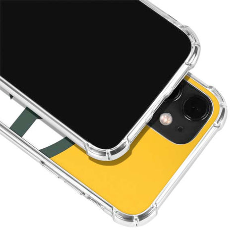 NFL Green Bay Packers Large Logo iPhone 12 Mini Clear Case