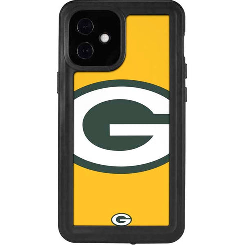 NFL Green Bay Packers Large Logo iPhone 12 Mini Waterproof Case