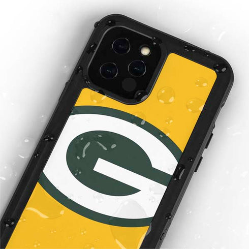 NFL Green Bay Packers Large Logo iPhone 12 Pro Waterproof Case