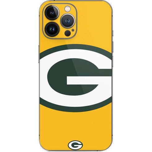 NFL Green Bay Packers Large Logo iPhone 13 Pro Max Skin