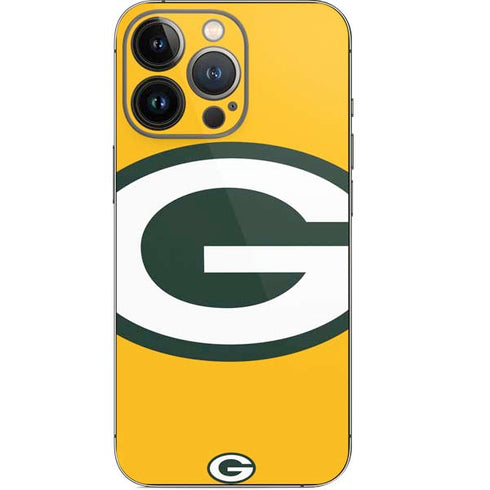 NFL Green Bay Packers Large Logo iPhone 13 Pro Skin