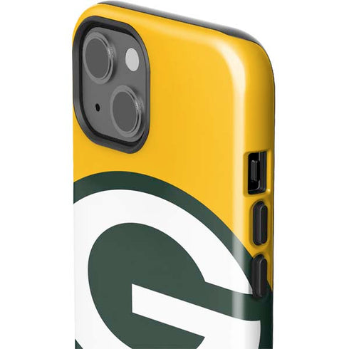 NFL Green Bay Packers Large Logo iPhone 15 Impact Case