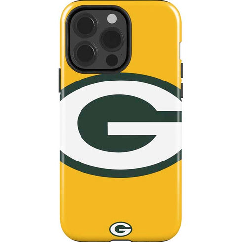 NFL Green Bay Packers Large Logo iPhone 15 Pro Impact Case