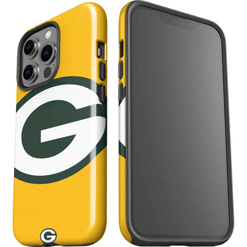 NFL Green Bay Packers Large Logo iPhone 14 Pro Impact Case