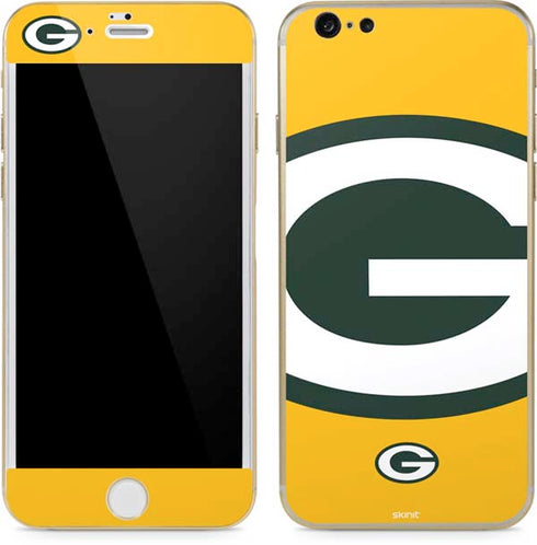 NFL Green Bay Packers Large Logo iPhone 6/6s Skin