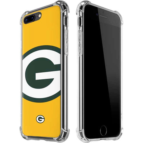 NFL Green Bay Packers Large Logo iPhone 7/8 Plus Clear Case