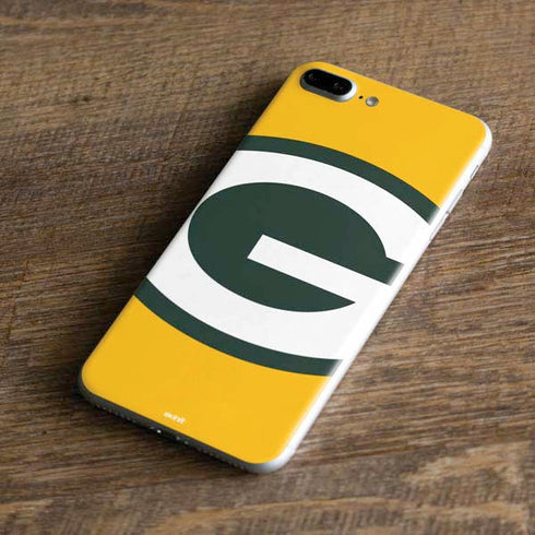 NFL Green Bay Packers Large Logo iPhone 7 Plus Skin