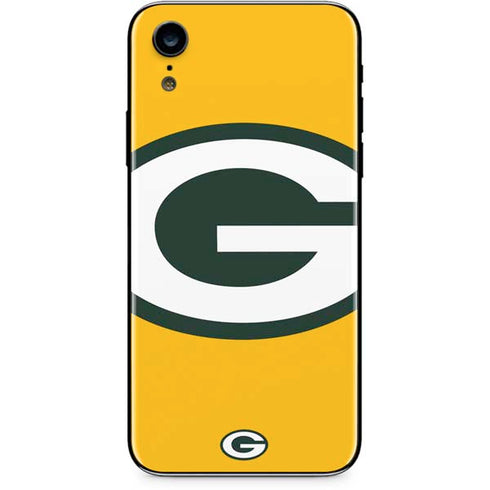 NFL Green Bay Packers Large Logo iPhone XR Skin