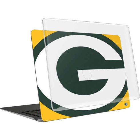 NFL Green Bay Packers Large Logo MacBook Air 13in (2020) Case plus Skin