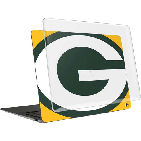 NFL Green Bay Packers Large Logo MacBook Air 13in M1 (2021) Case plus Skin