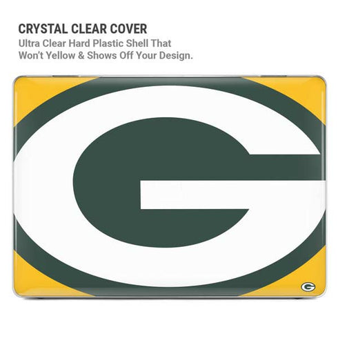 NFL Green Bay Packers Large Logo MacBook Air 15in (2023-2025) Case plus Skin