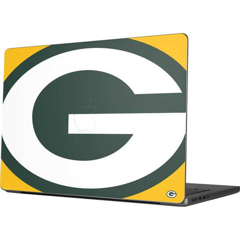NFL Green Bay Packers Large Logo MacBook Pro 14in (2021-24) Skin