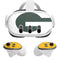 NFL Green Bay Packers Large Logo Meta Quest 3 Skin