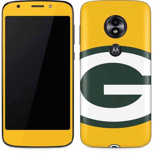 NFL Green Bay Packers Large Logo Moto E5 Play Skin
