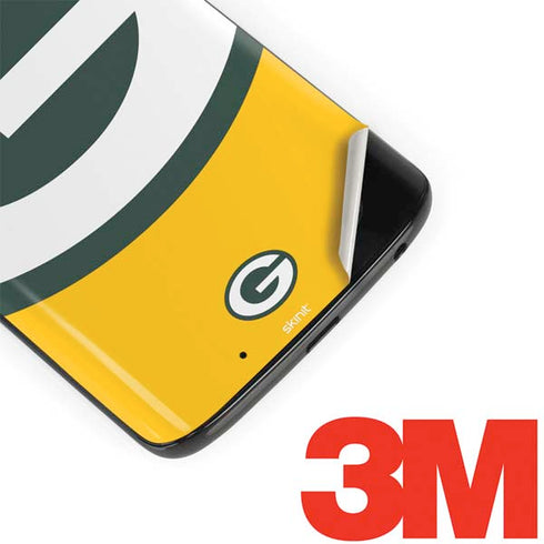NFL Green Bay Packers Large Logo Moto G6 Skin