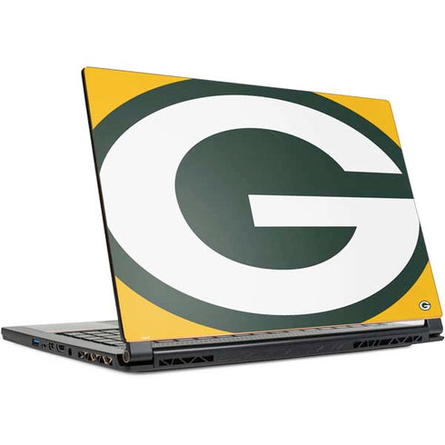 NFL Green Bay Packers Large Logo MSI GS65 Stealth Laptop Skin