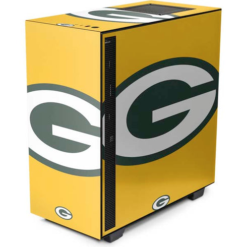 NFL Green Bay Packers Large Logo NZXT H510 Compact ATX Mid-Tower Case Skin