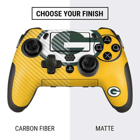 NFL Green Bay Packers Large Logo PlayStation Scuf Vantage 2 Controller Skin