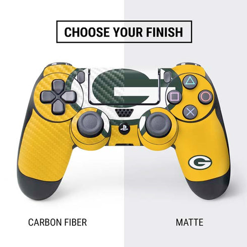NFL Green Bay Packers Large Logo PS4 Controller Skin
