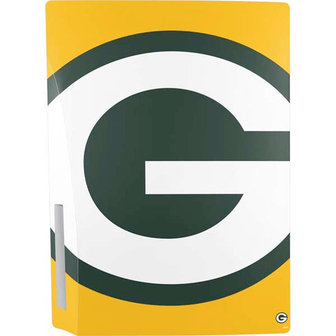 NFL Green Bay Packers Large Logo PS5 Console Skin