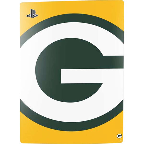 NFL Green Bay Packers Large Logo PS5 Digital Edition Console Skin