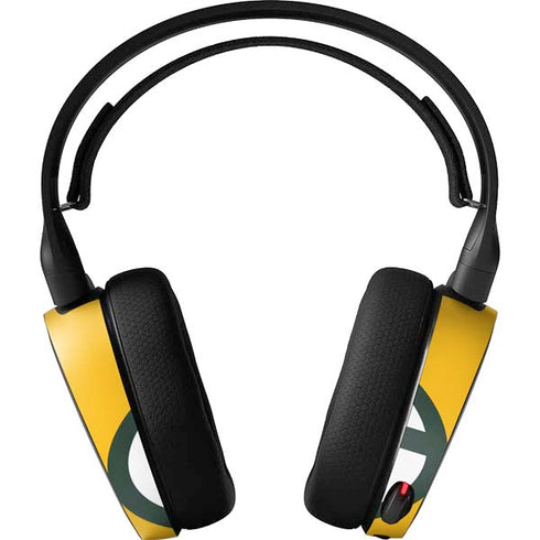 NFL Green Bay Packers Large Logo SteelSeries Arctis 3 Skin