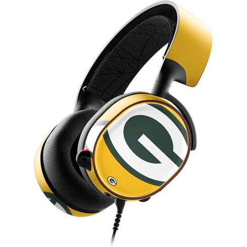 NFL Green Bay Packers Large Logo SteelSeries Arctis 5 Skin