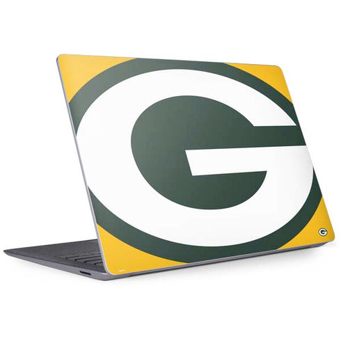 NFL Green Bay Packers Large Logo Surface Laptop 3 13.5in Skin