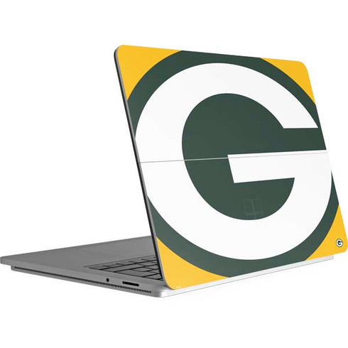 NFL Green Bay Packers Large Logo Surface Laptop Studio Skin